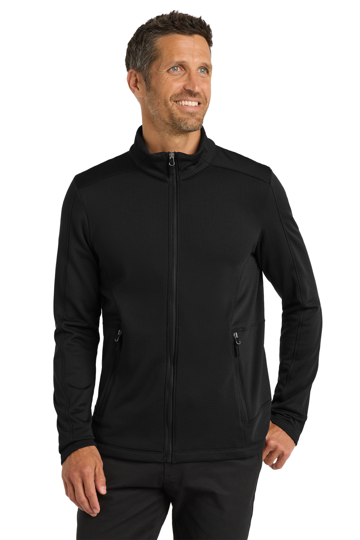 Port Authority  Grid Fleece Jacket. F239