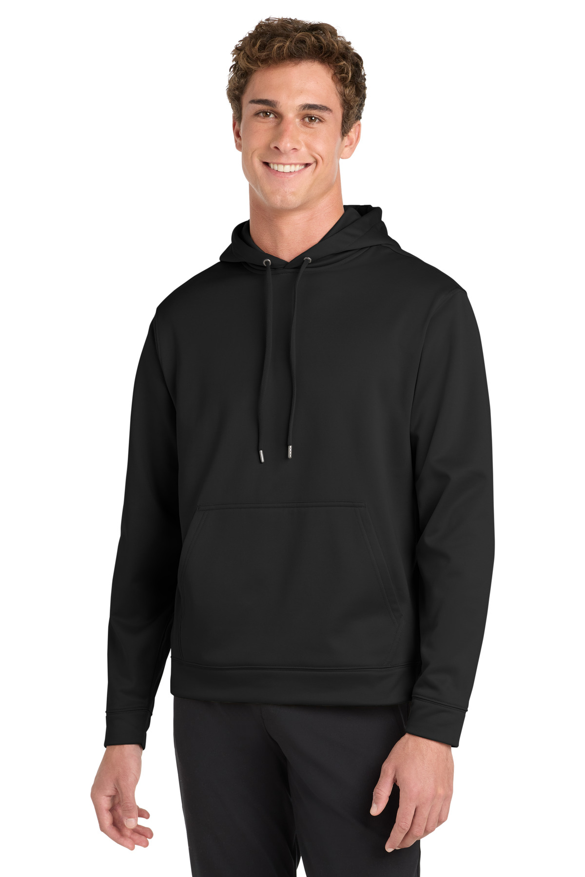 Sport-Tek Sport-Wick Fleece Hooded Pullover.  F244
