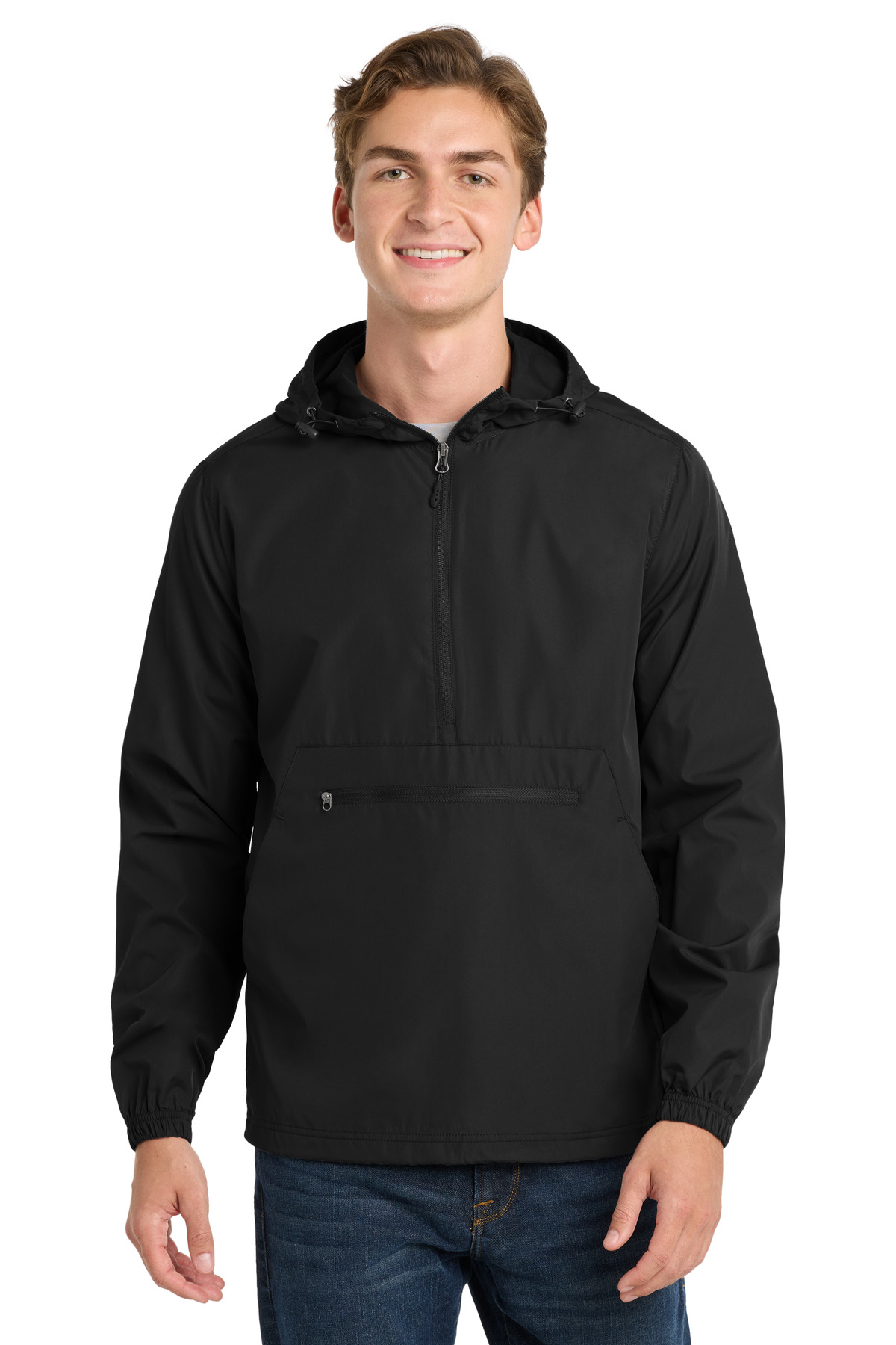Sport-Tek  Packable Anorak. JST66