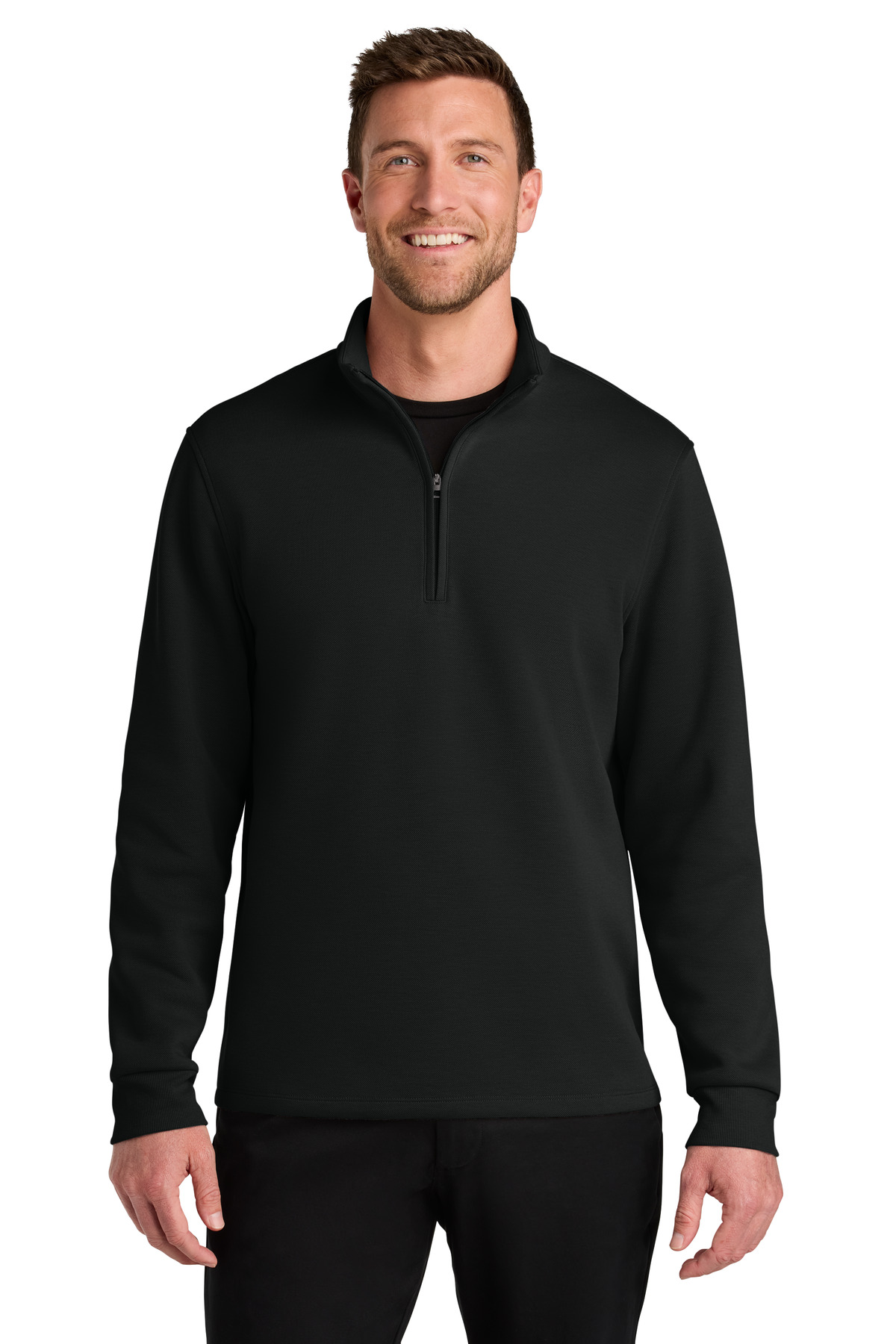 Port Authority Wearever Signature Double Pique 1/4-Zip K210