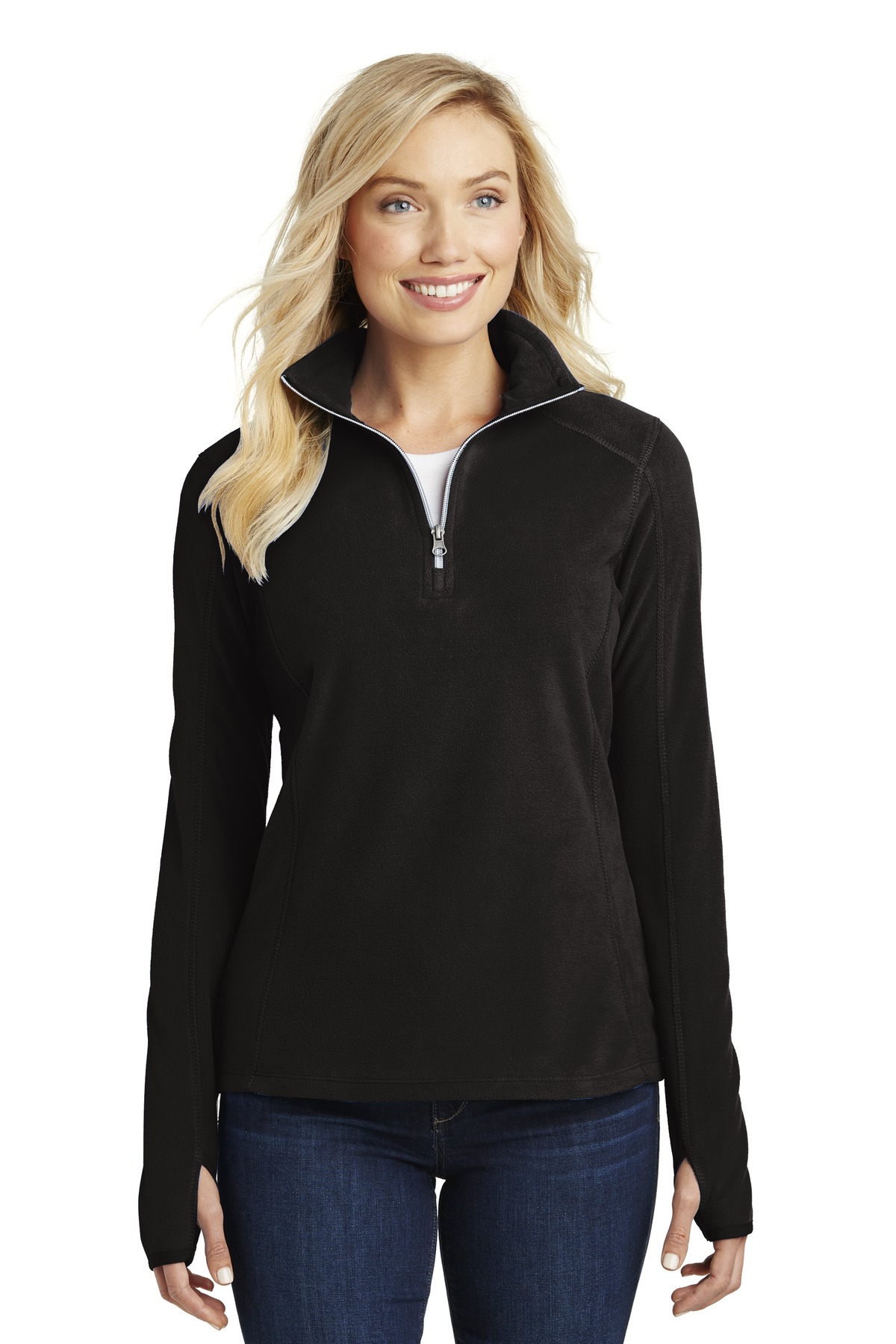 Port Authority Womens Microfleece 1/2-Zip Pullover. L224