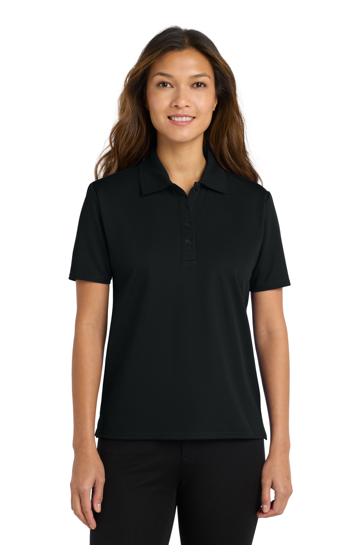 Port Authority Womens Dry Zone Ottoman Polo.  L525
