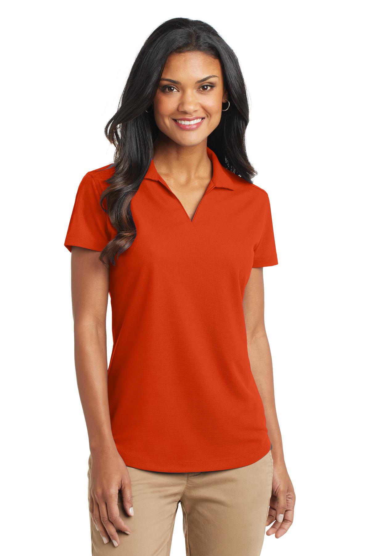 Port Authority Womens Dry Zone Grid Polo. L572