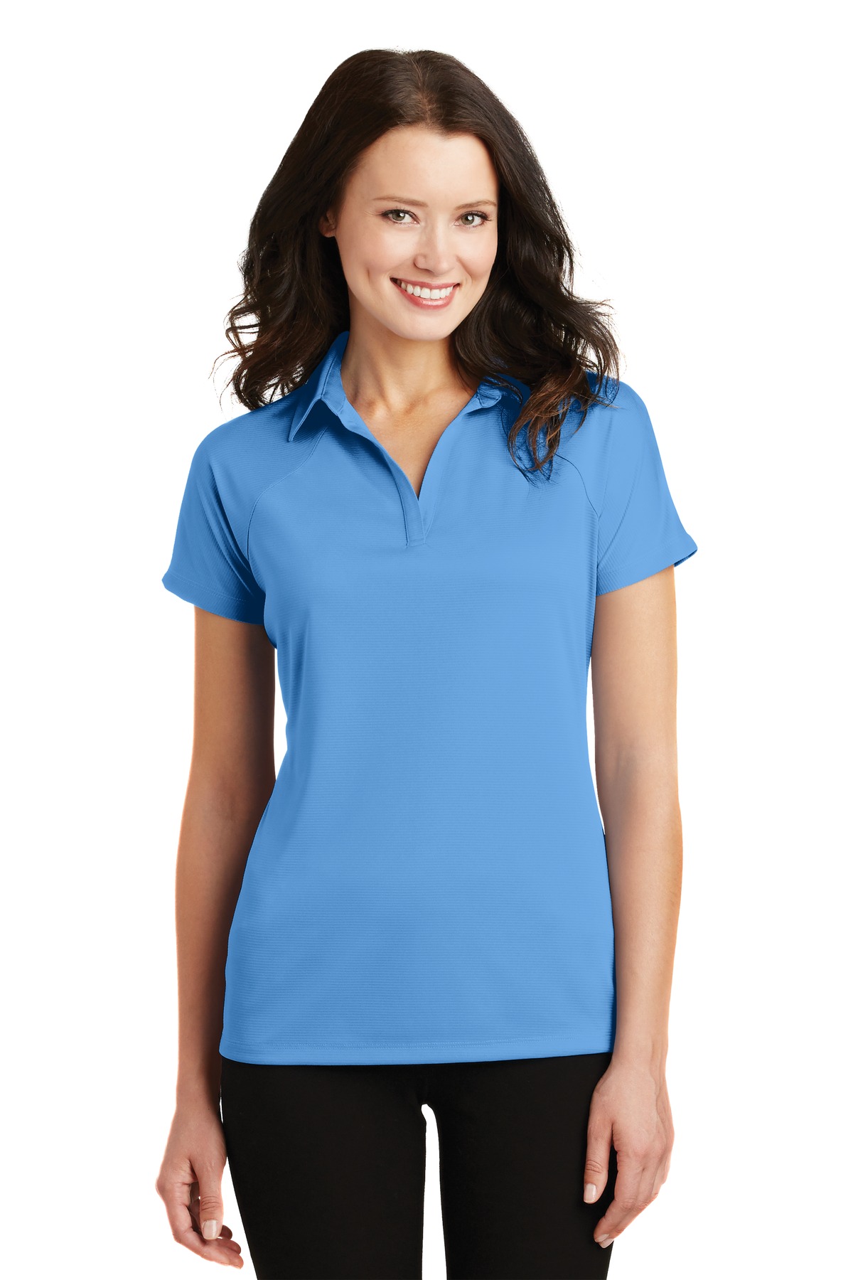 Port Authority Womens Crossover Raglan Polo. L575