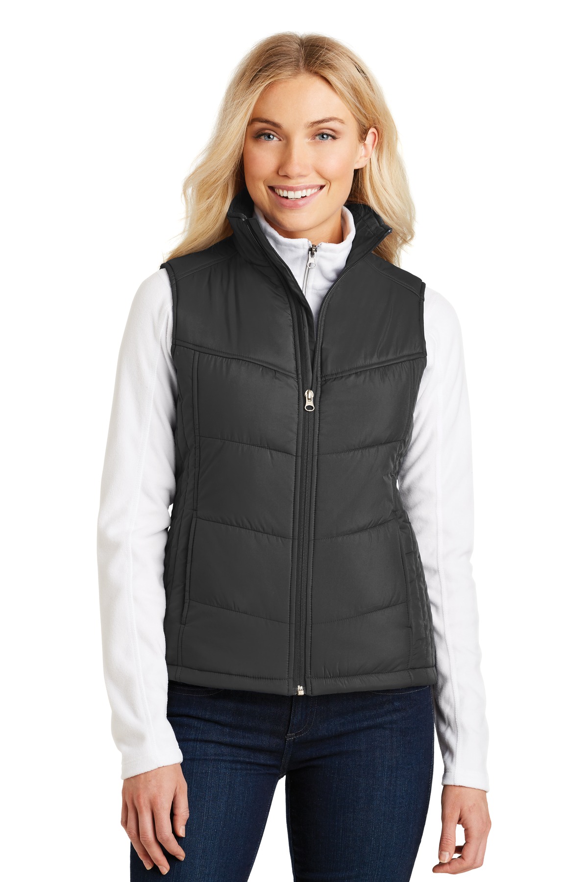 Port Authority Womens Puffy Vest. L709