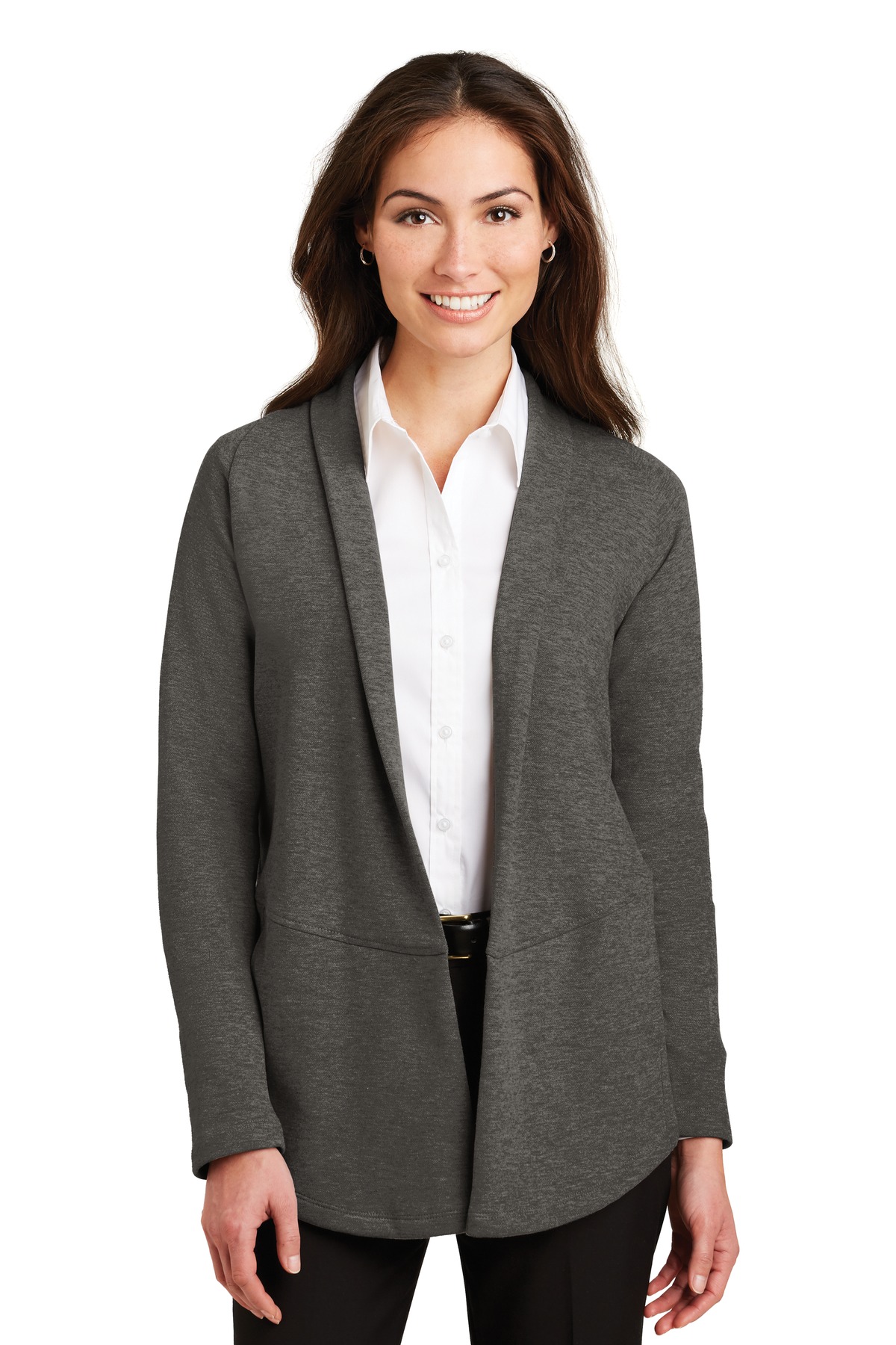 Port Authority Womens Interlock Cardigan. L807