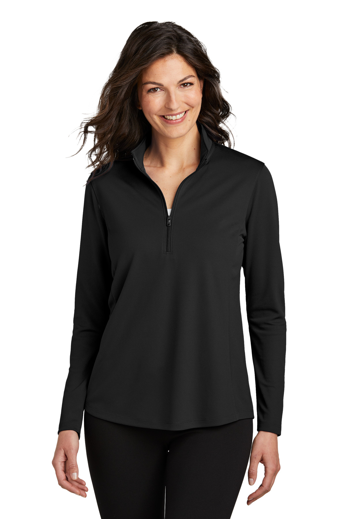 Port Authority Womens Dry Zone UV Micro-Mesh 1/4-Zip LK112