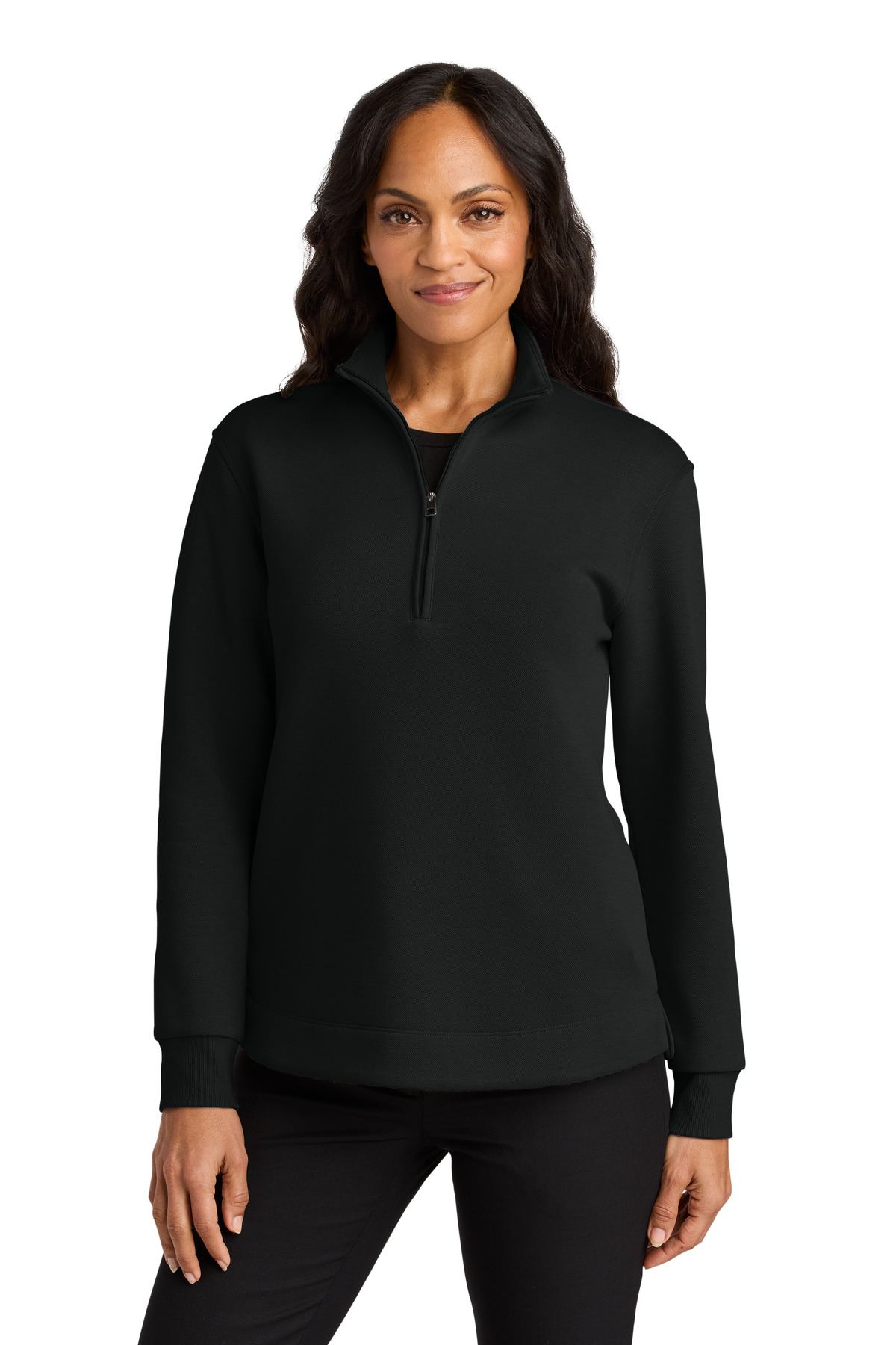 Port Authority Womens Wearever Signature Double Pique 1/4-Zip LK210