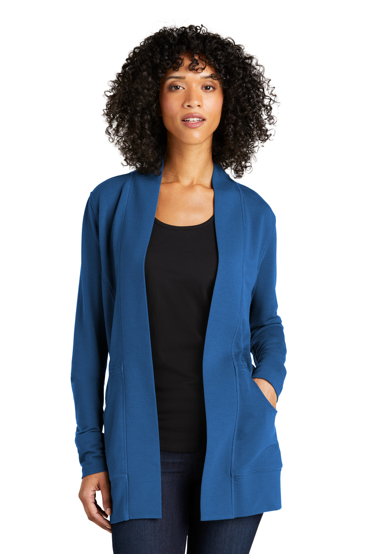 Port Authority Womens Microterry Cardigan LK825