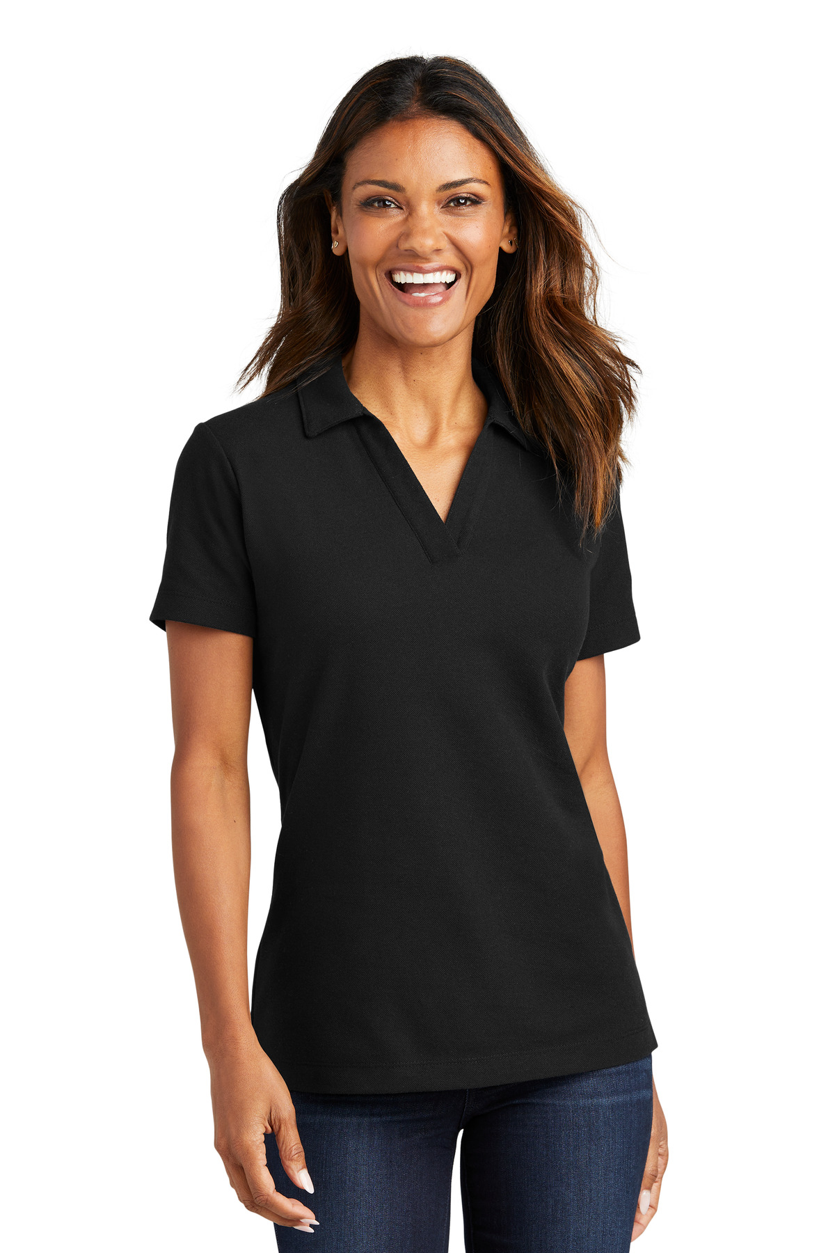 Port Authority Womens C-FREE Cotton Blend Pique Polo LK867