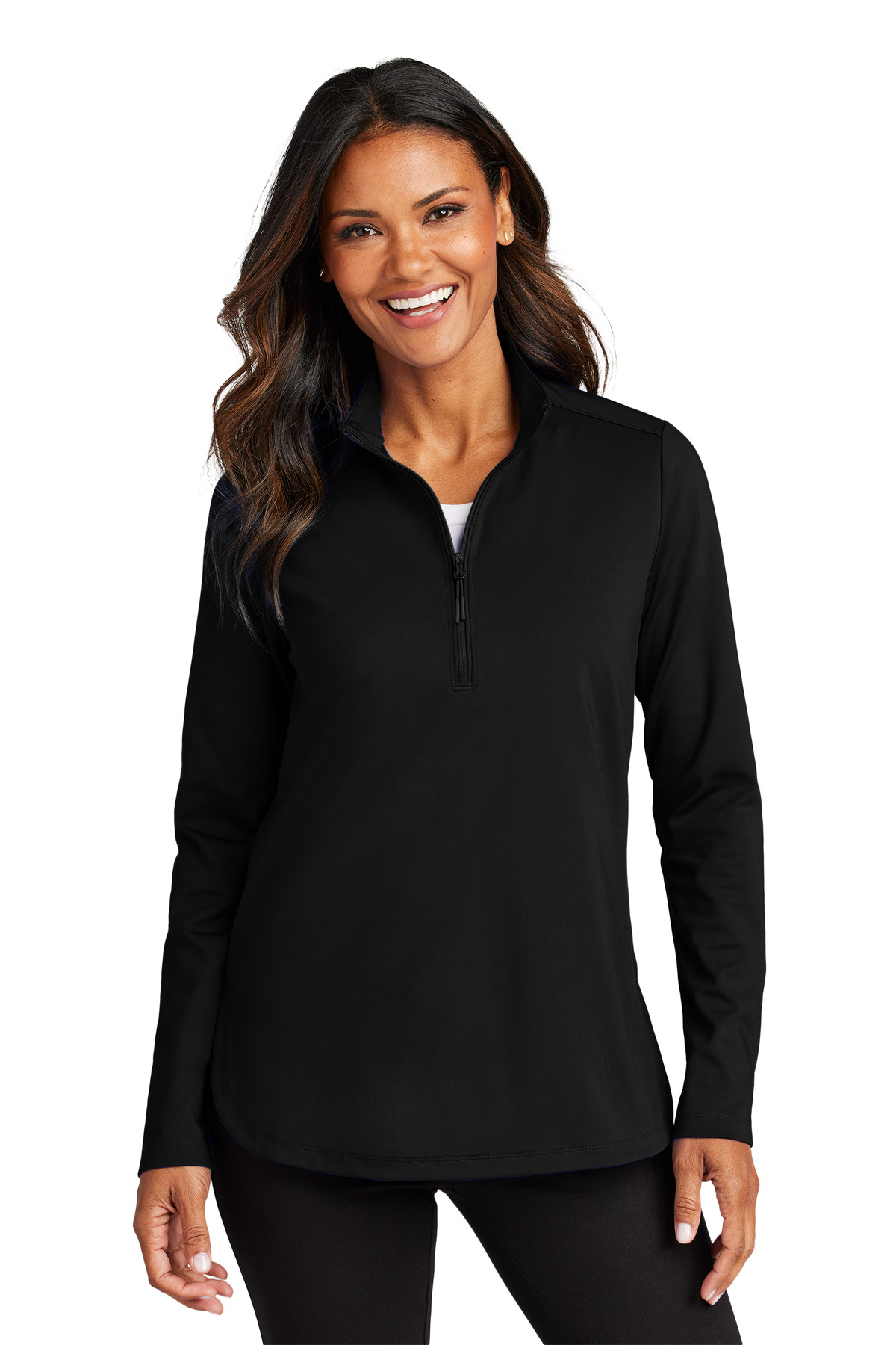 Port Authority Womens C-FREE Double Knit 1/4-Zip LK880