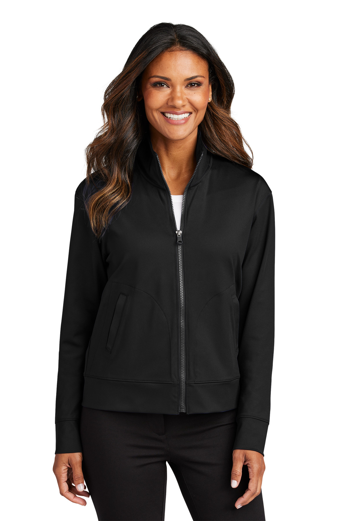 Port Authority Womens C-FREE Double Knit Full-Zip LK881