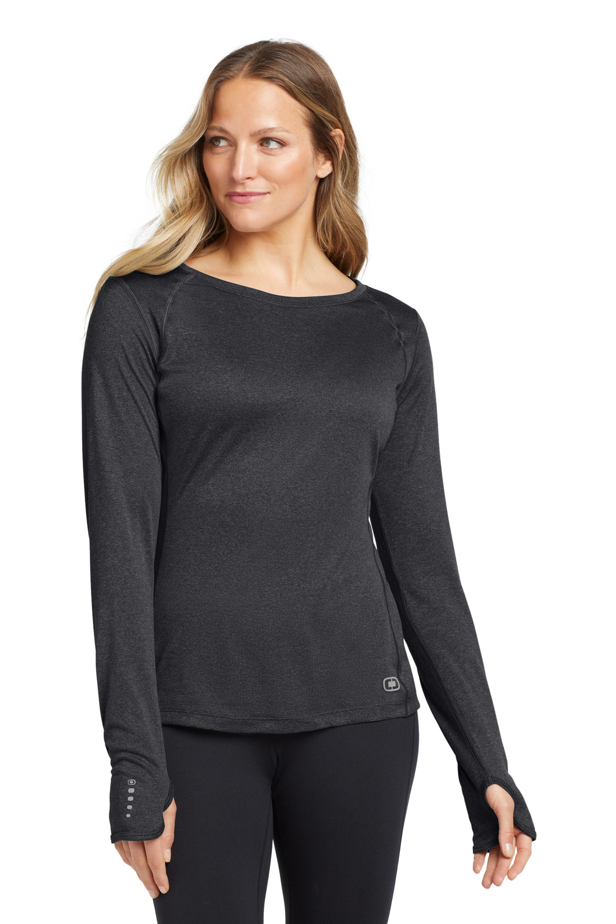 OGIO Womens Long Sleeve Pulse Crew. LOE321