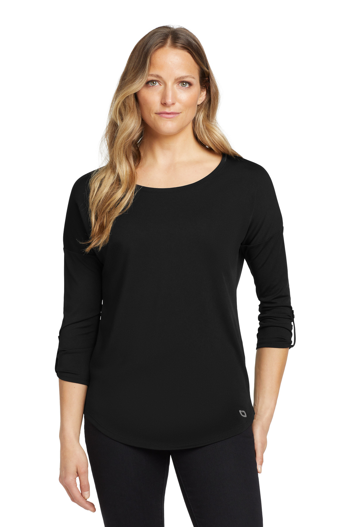 OGIO  Womens Gravitate Scoop 3/4-Sleeve . LOG141