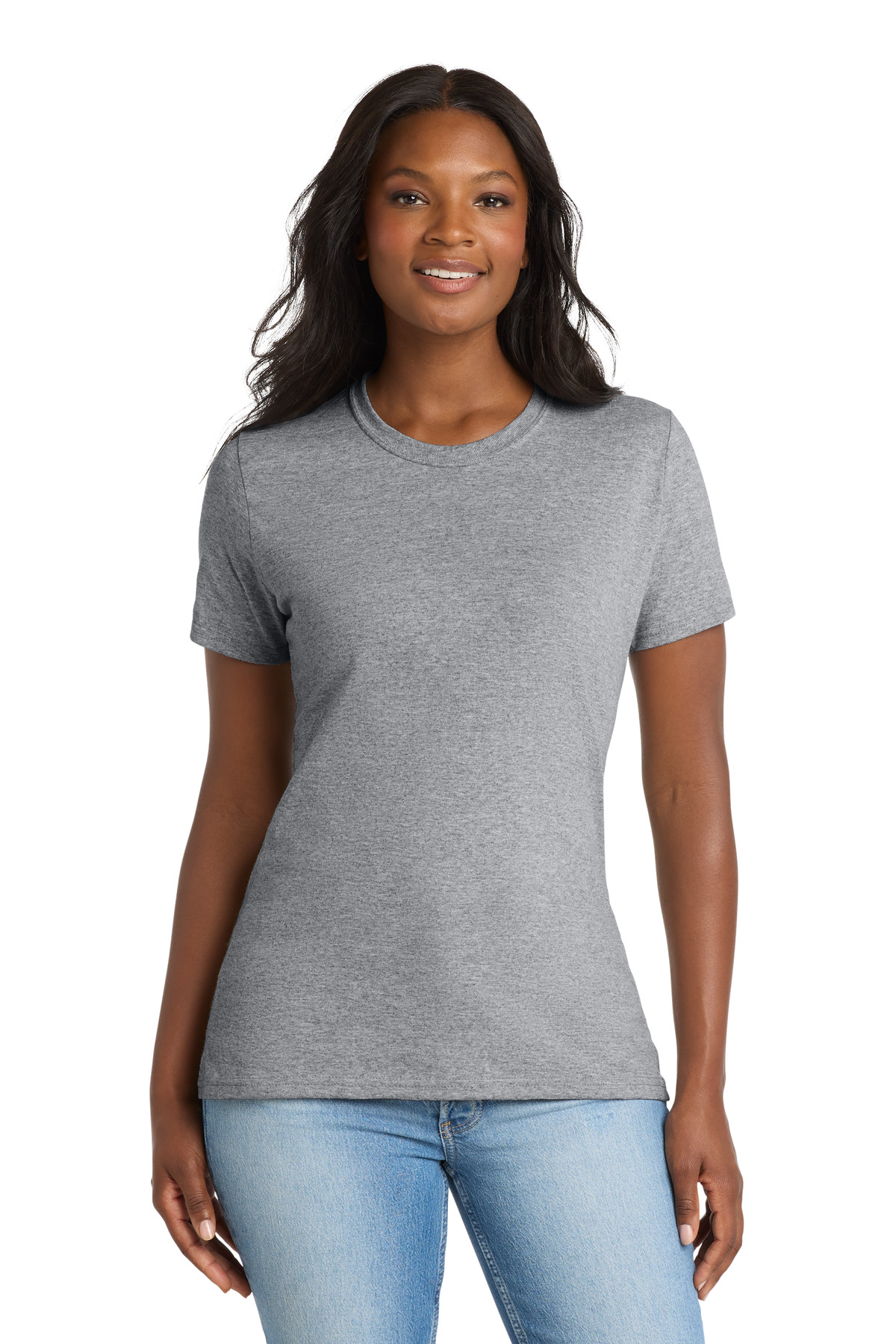 Port & Co Womens Core Blend Tee. LPC55