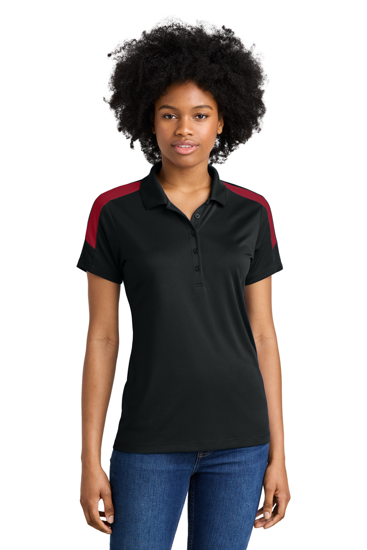 Sport-Tek Womens Competitor United Polo LST104