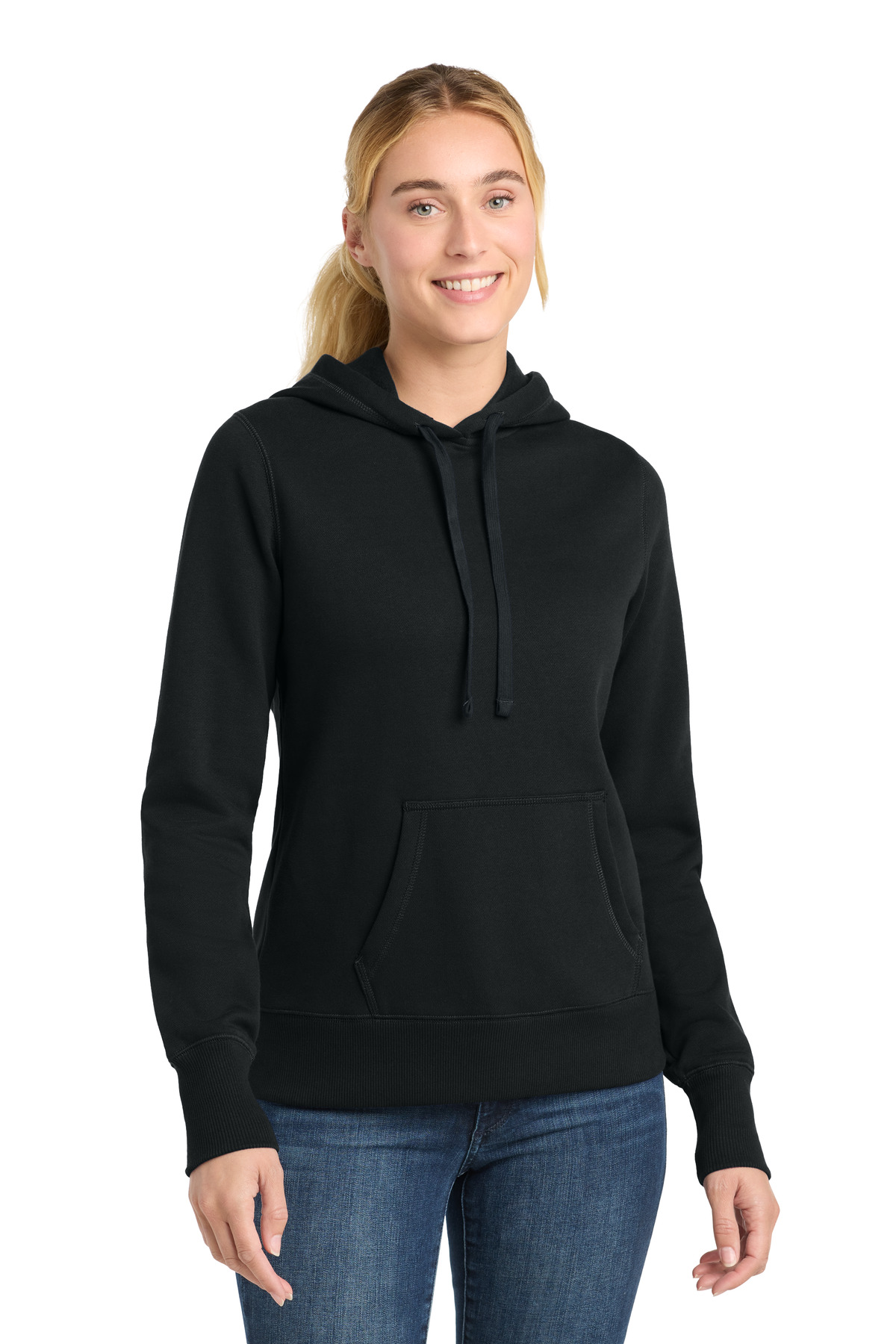 Sport-Tek Womens Pullover Hooded Sweatshirt. LST254