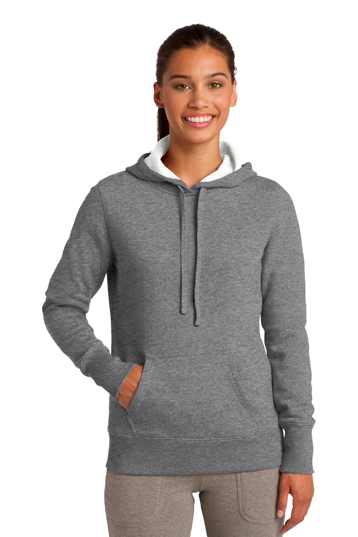 Sport-Tek Womens Pullover Hooded Sweatshirt. LST254