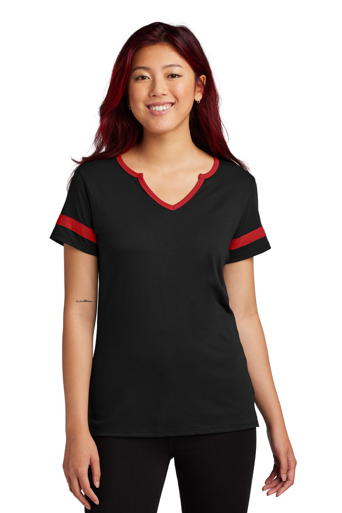 Sport-Tek Womens Halftime Notch Neck Tee LST6041