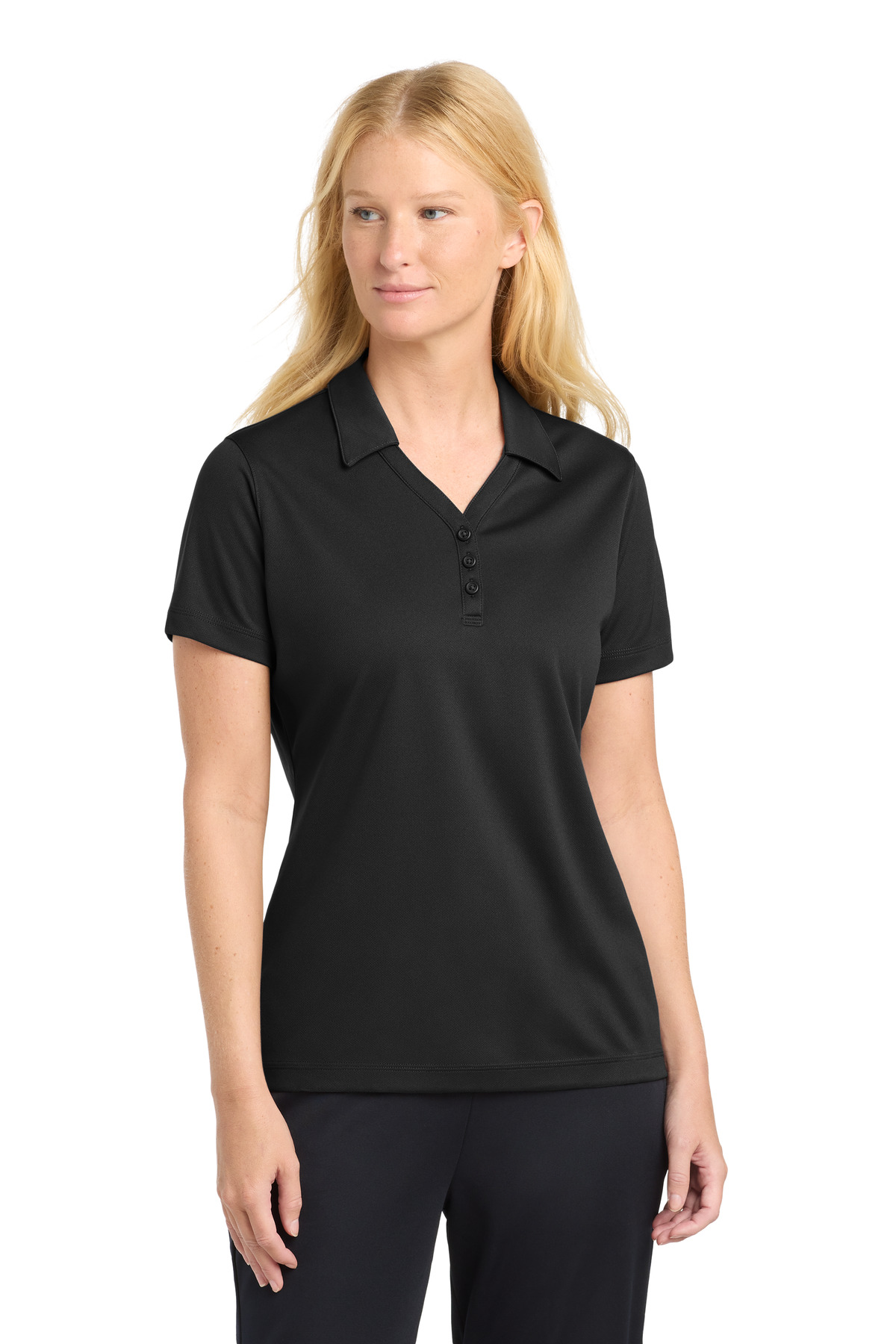 Sport-Tek Womens PosiCharge Micro-Mesh Polo. LST680