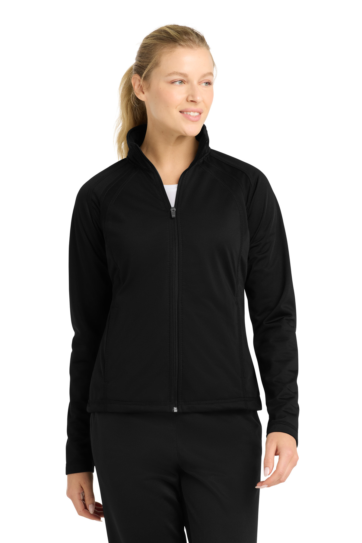 Sport-Tek Womens Tricot Track Jacket. LST90