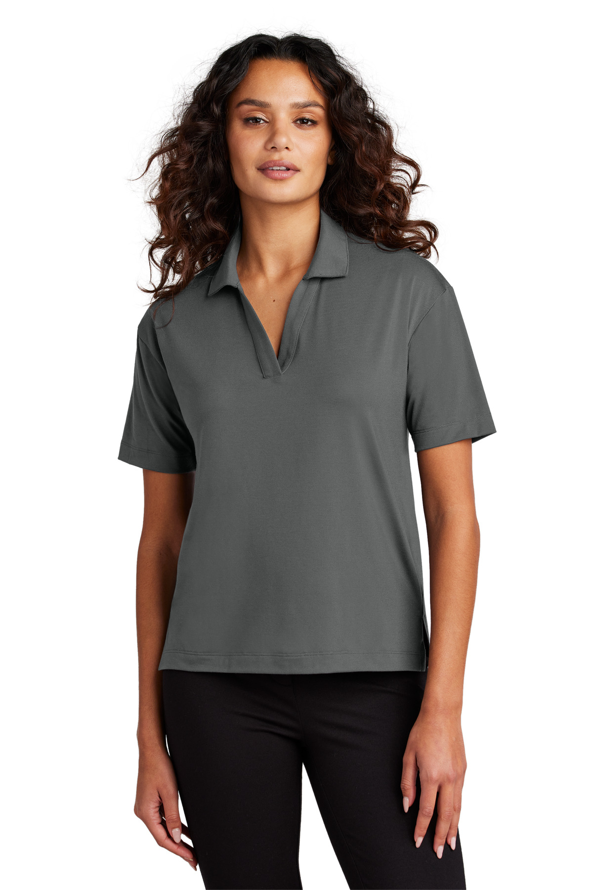 Mercer+Mettle Womens Stretch Jersey Polo MM1015