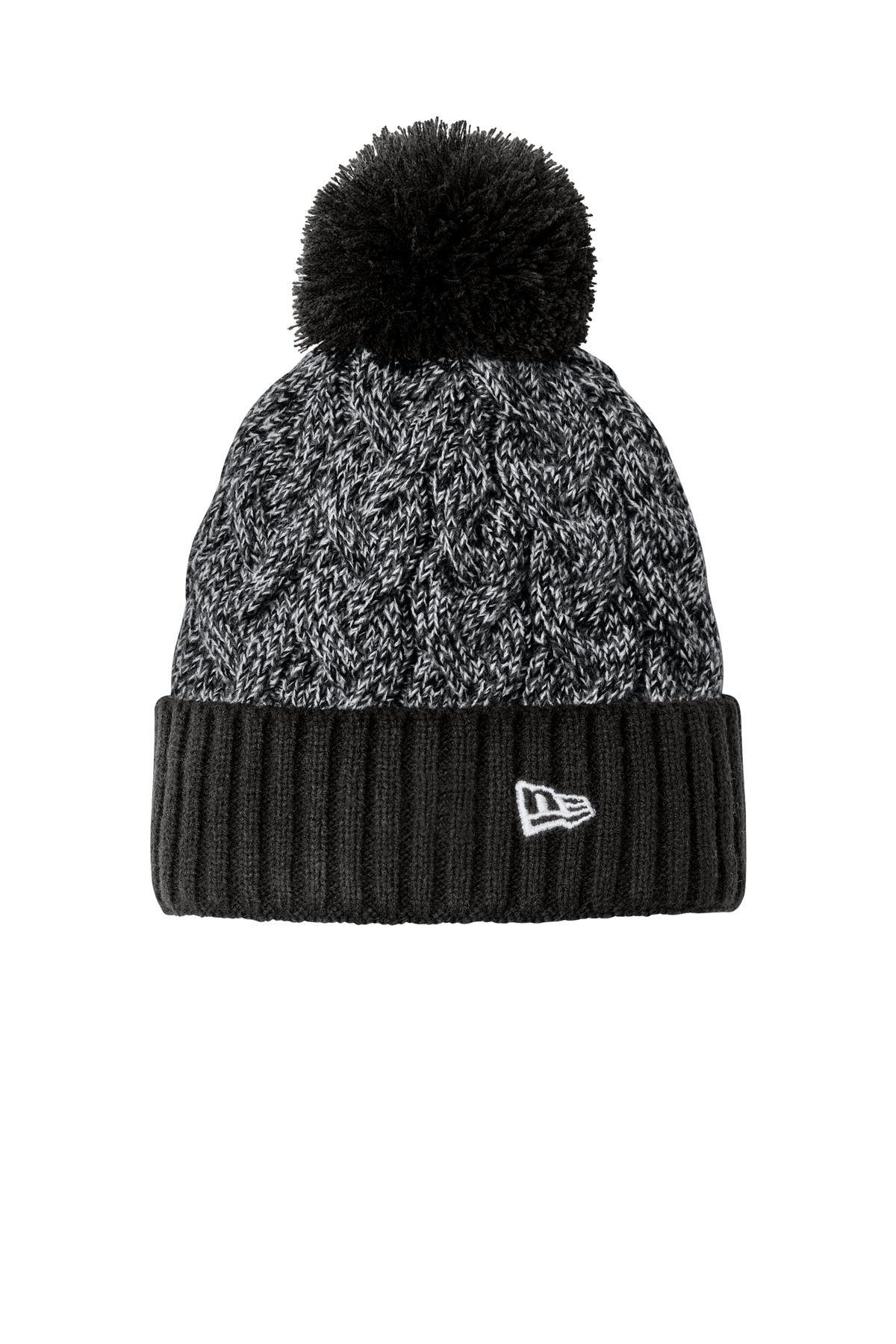 New Era Marled Knit Pom Beanie NE910