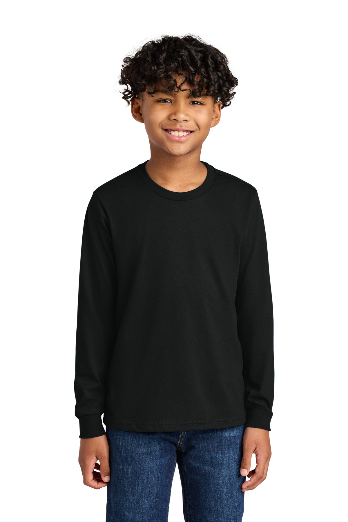 Next Level Apparel Youth Cotton Long Sleeve Tee NL3311