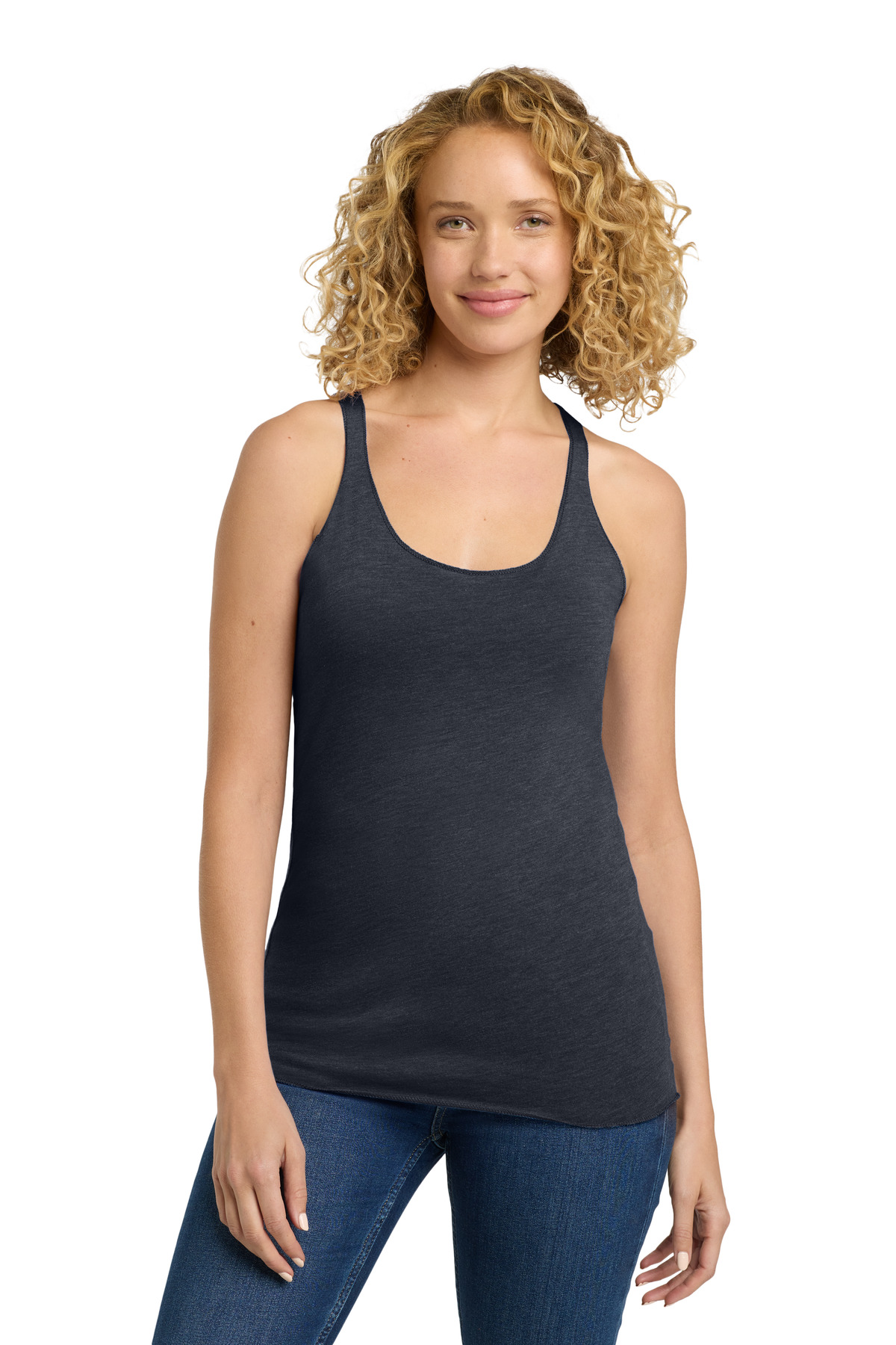 Next Level Apparel  Womens Tri-Blend Racerback Tank. NL6733