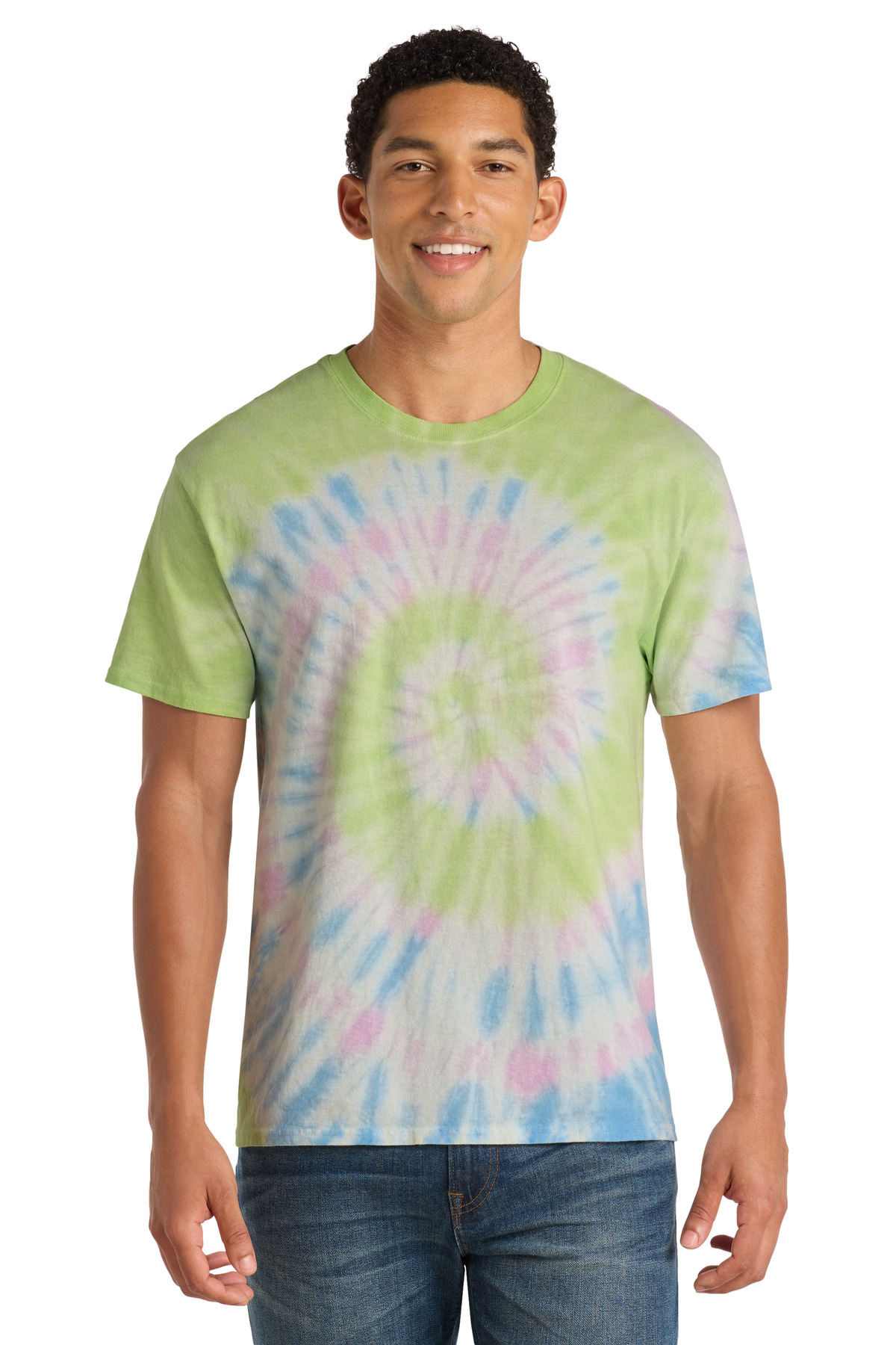 Port & Co Tie-Dye Tee. PC147