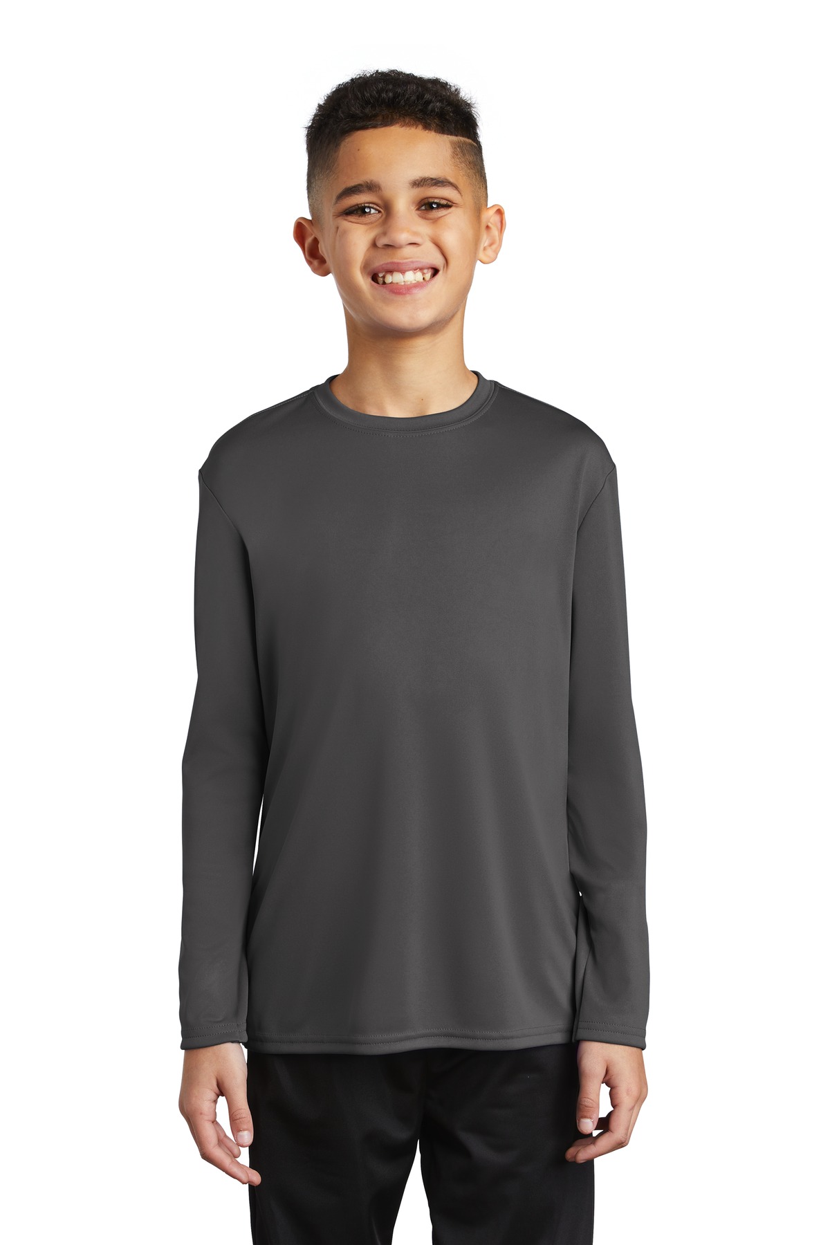Port & Co Youth Long Sleeve Performance Tee PC380YLS