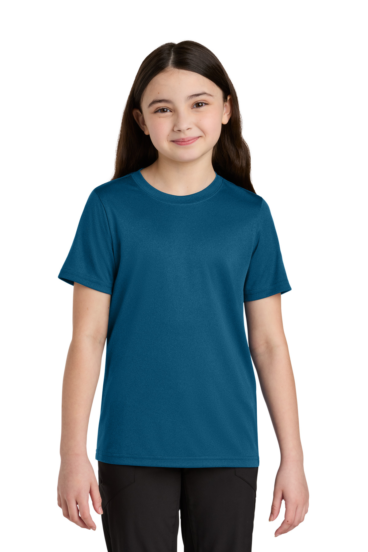 Port & Co Youth Heather Performance Tee PC390Y