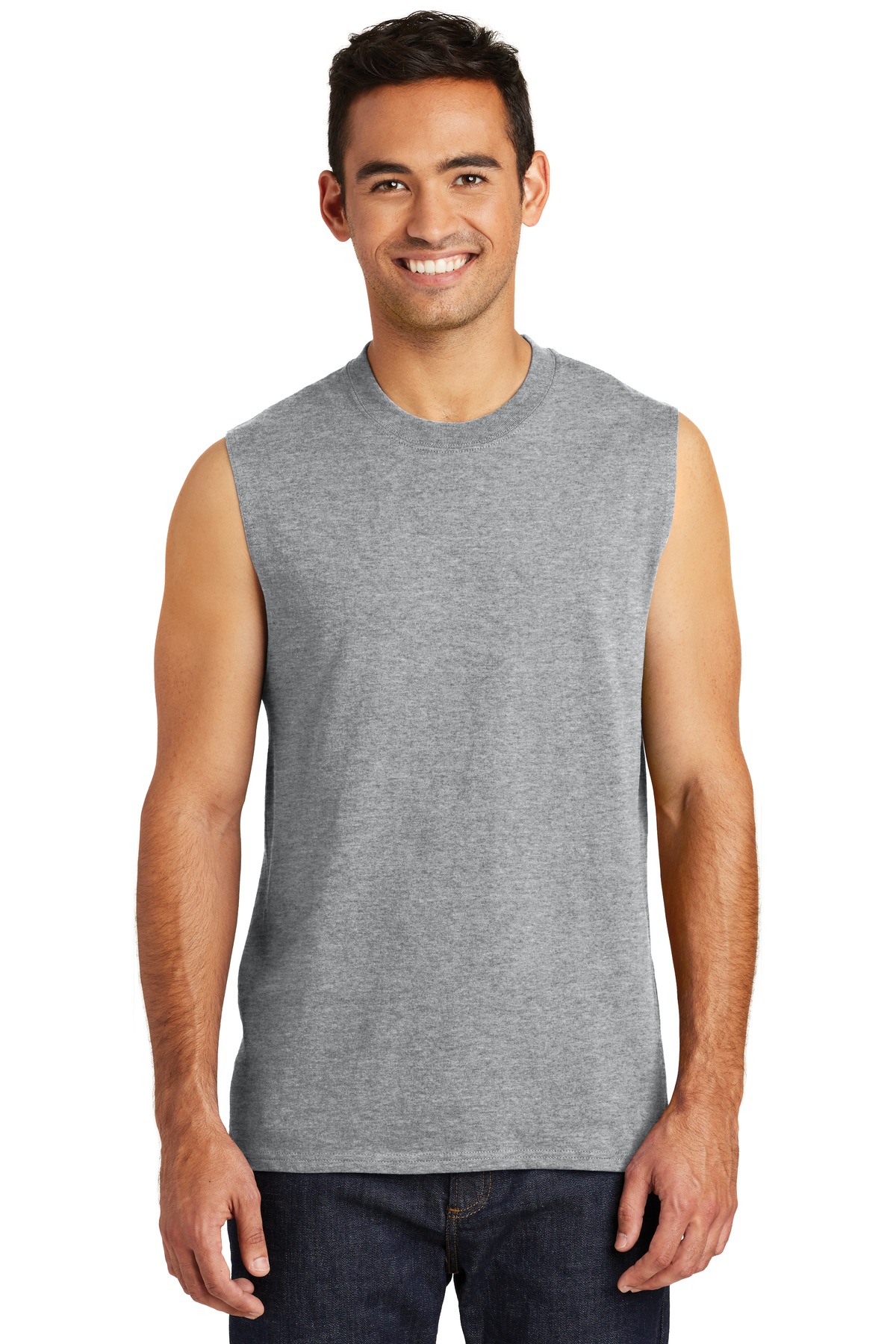 Port & Co Core Cotton Sleeveless Tee. PC54SL