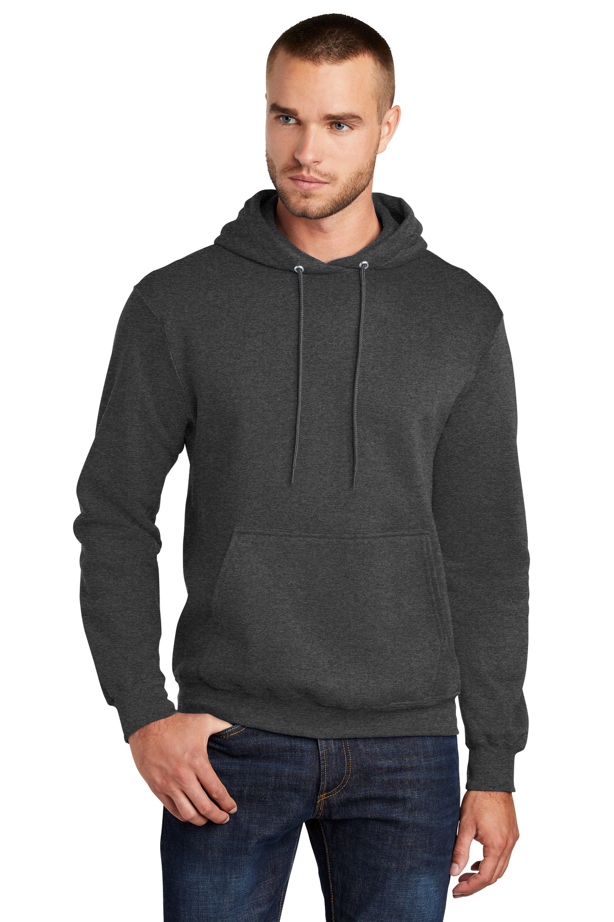 Port & Co Tall Core Fleece Pullover Hooded Sweatshirt PC78HT