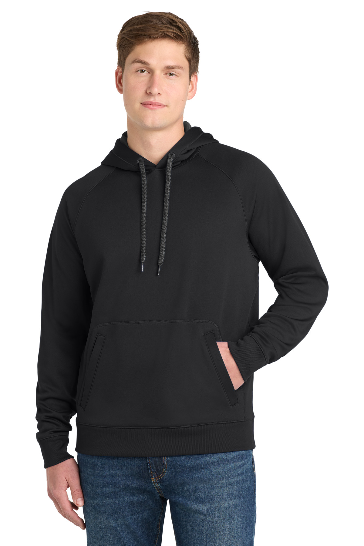 Sport-Tek Tech Fleece Hooded Sweatshirt. ST250