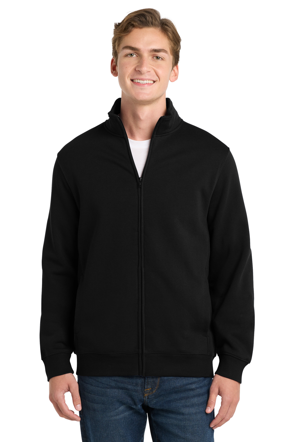 Sport-Tek Full-Zip Sweatshirt. ST259
