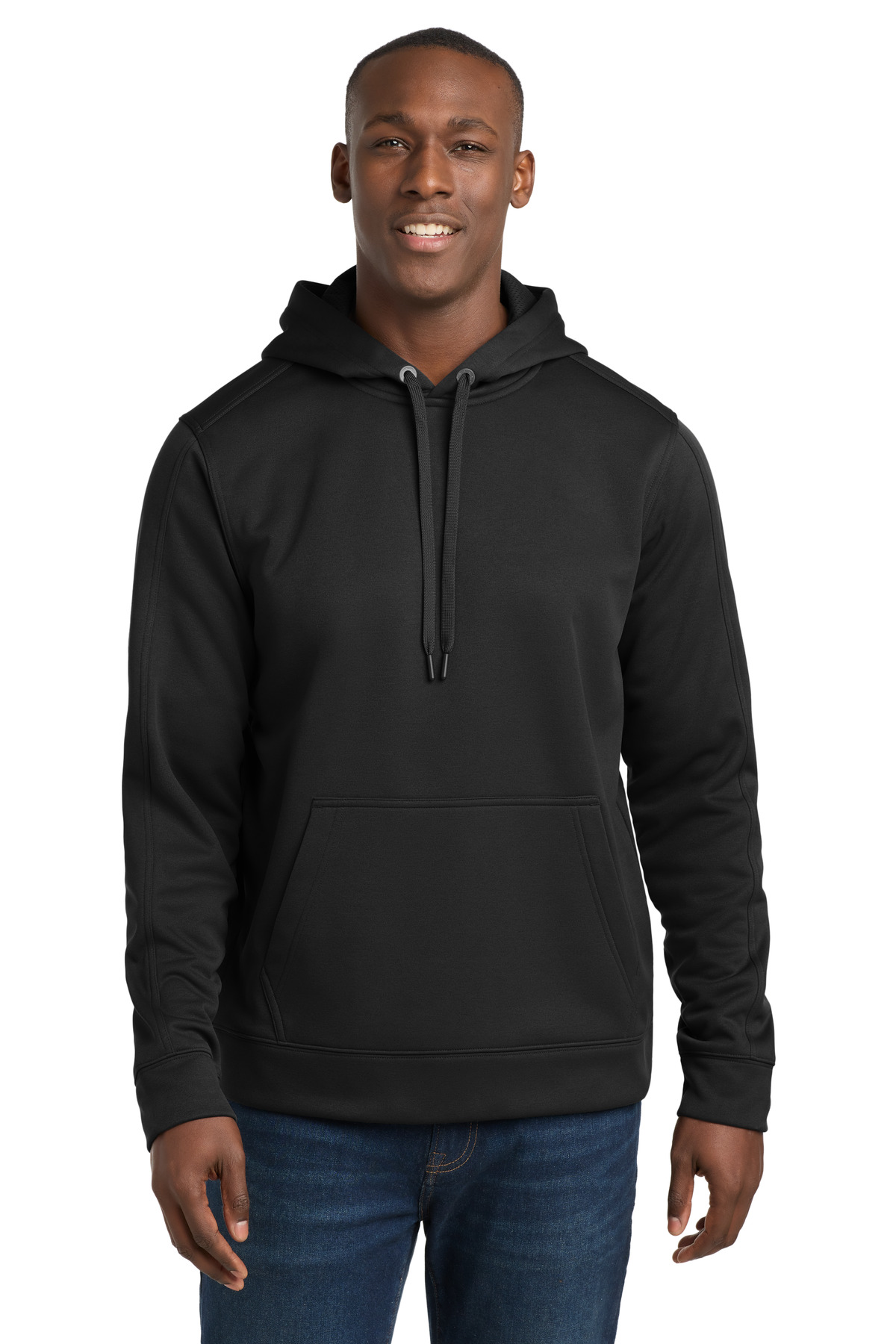 Sport-Tek Repel Fleece Hooded Pullover. ST290