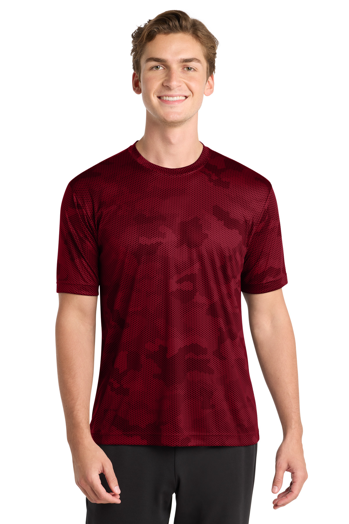 Sport-Tek CamoHex Tee. ST370