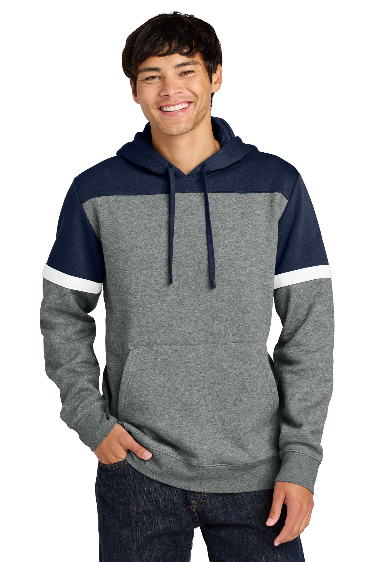 Sport-Tek Drive Fleece Colorblock Hoodie STF205