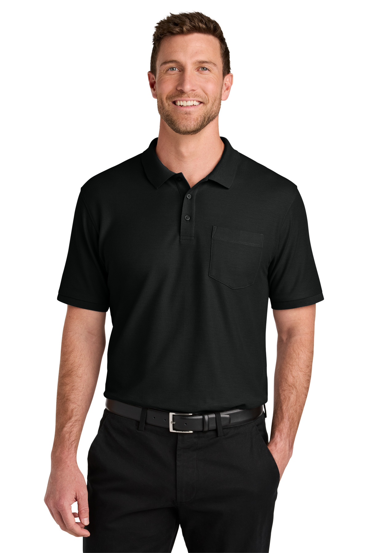 Port Authority Tall Wearever Signature Pique Pocket Polo TLK200P