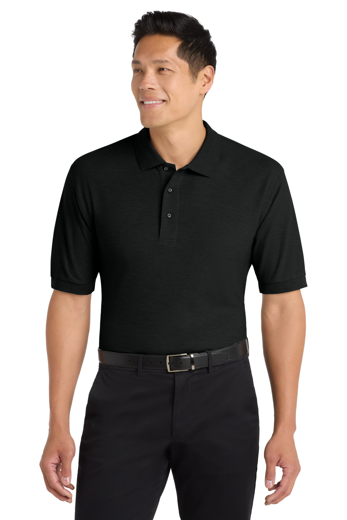 Port Authority Tall Silk Touch Polo.  TLK500