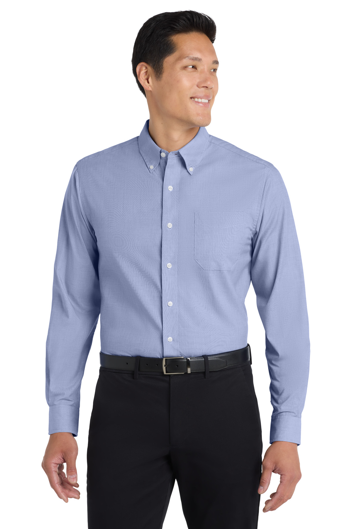 Port Authority Tall Crosshatch Easy Care Shirt. TLS640