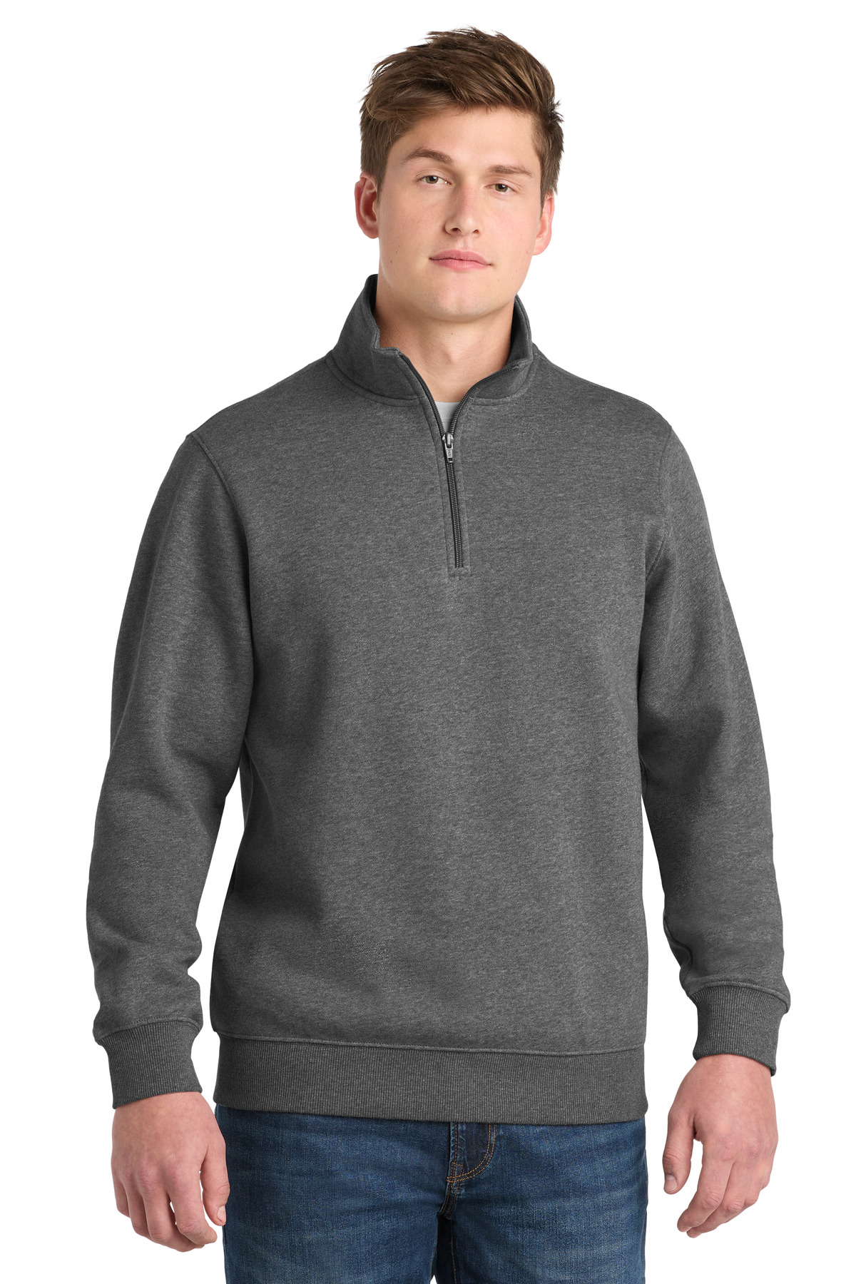 Sport-Tek Tall 1/4-Zip Sweatshirt. TST253