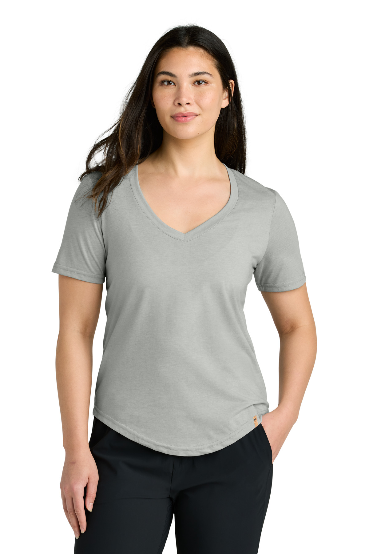 tentree Womens TreeBlend V-Neck T-Shirt TTCW5646