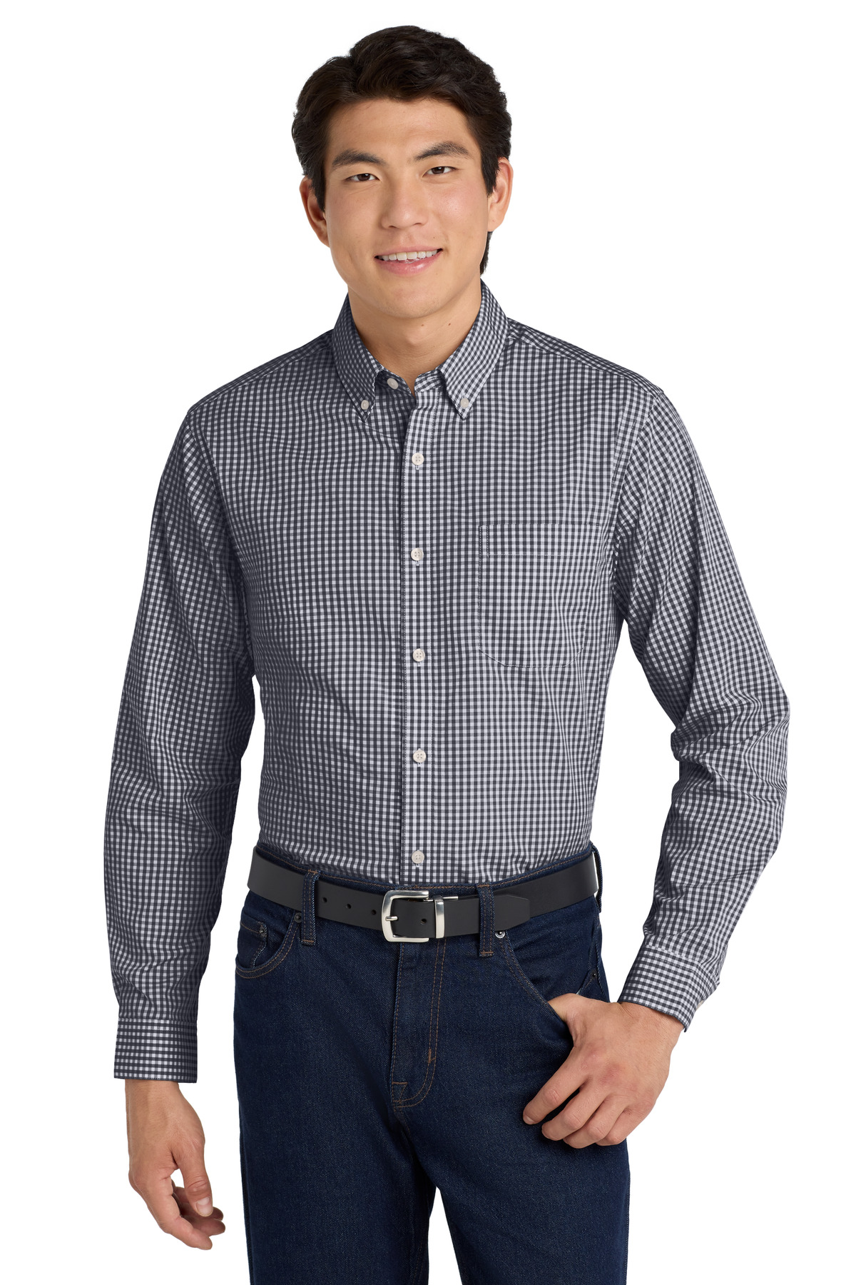Port Authority  Broadcloth Gingham Easy Care Shirt W644