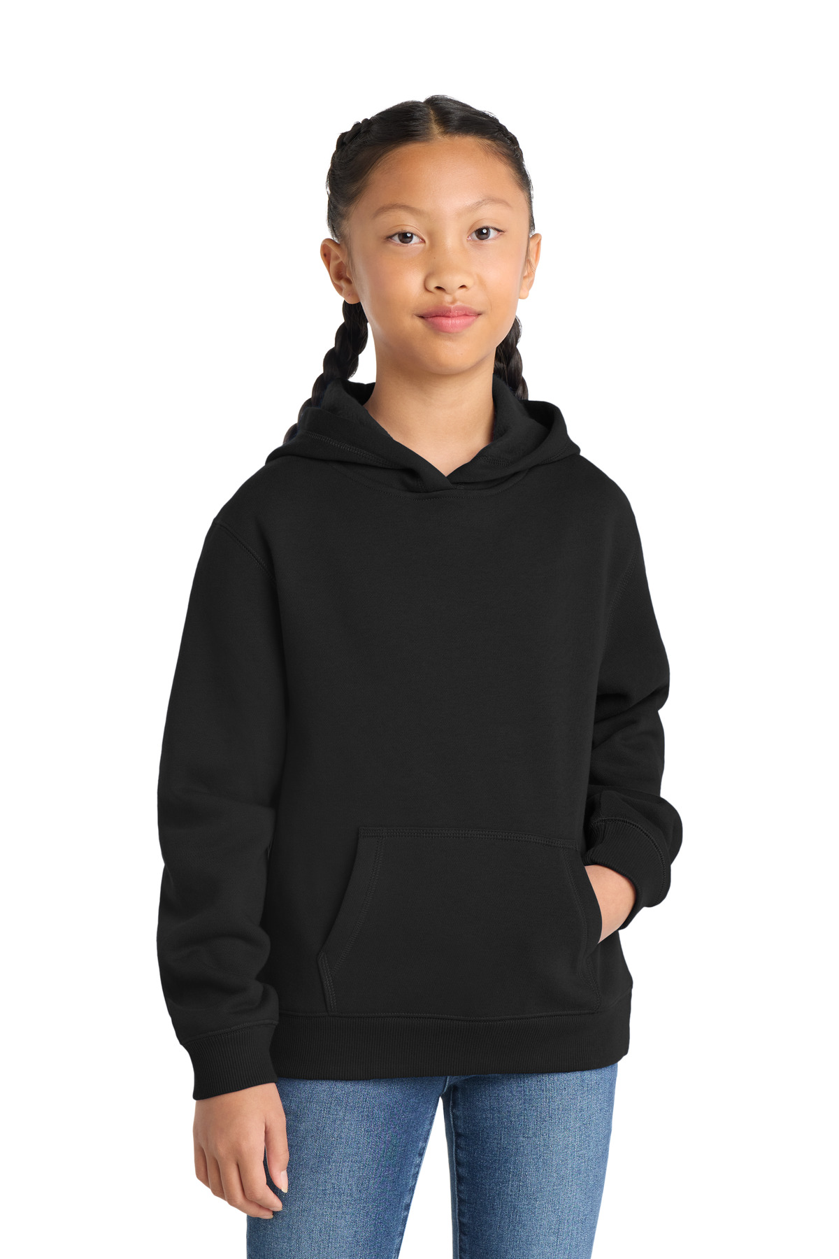 Sport-Tek Youth Pullover Hooded Sweatshirt. YST254