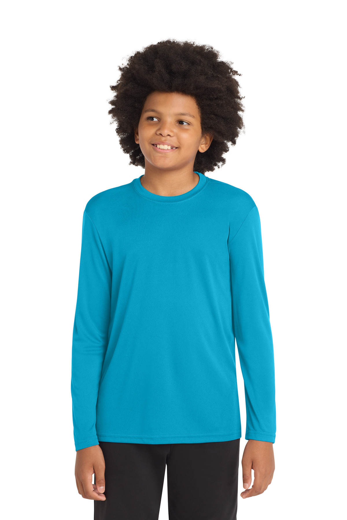 Sport-Tek Youth Long Sleeve PosiCharge Competitor Tee. YST350LS