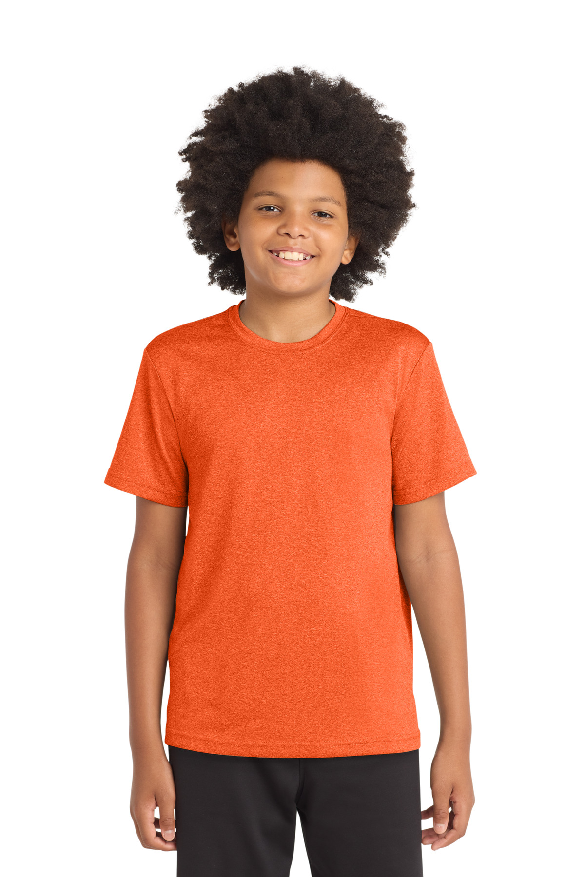 Sport-Tek Youth Heather Contender Tee. YST360