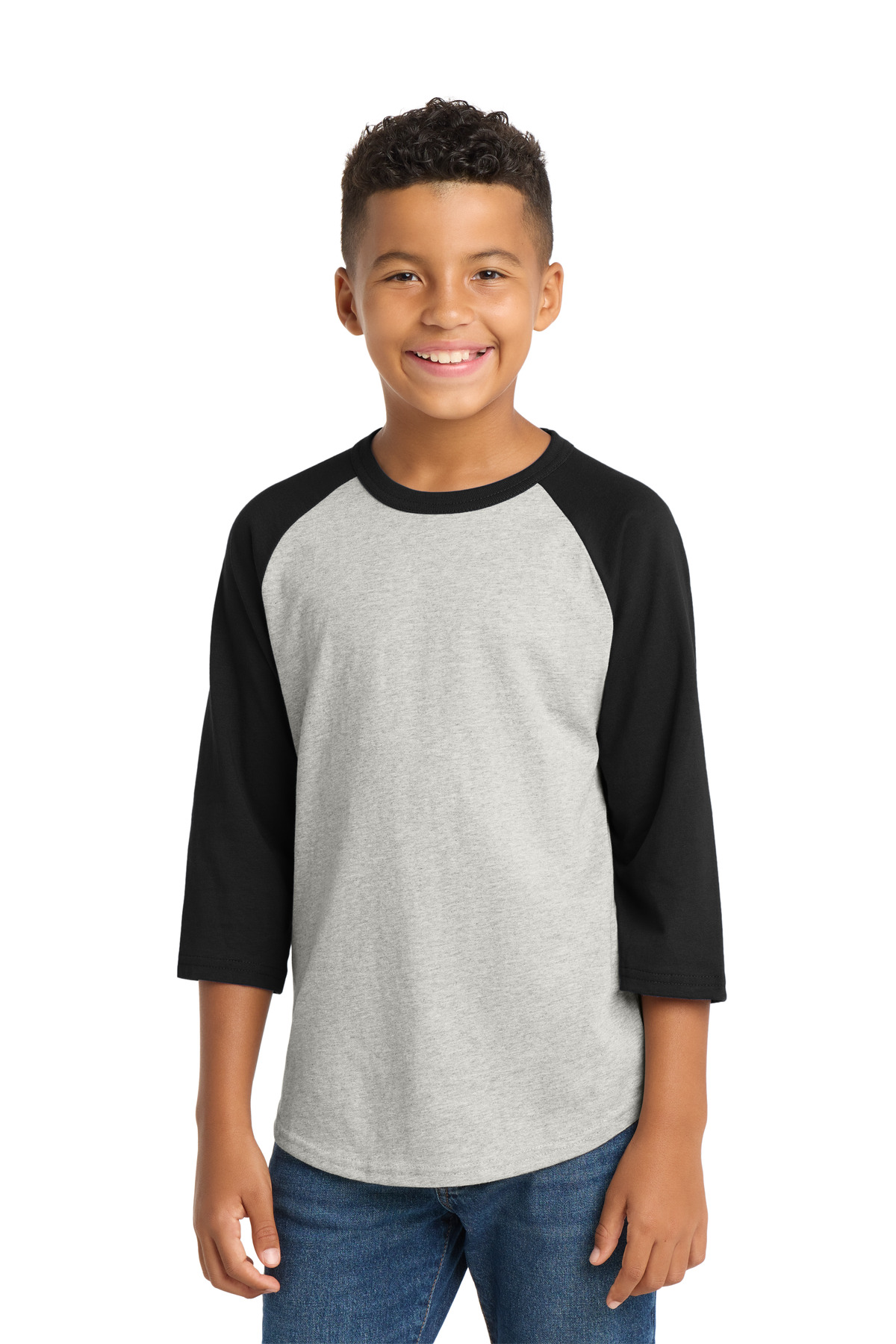 Sport-Tek Youth Colorblock Raglan Jersey.  YT200